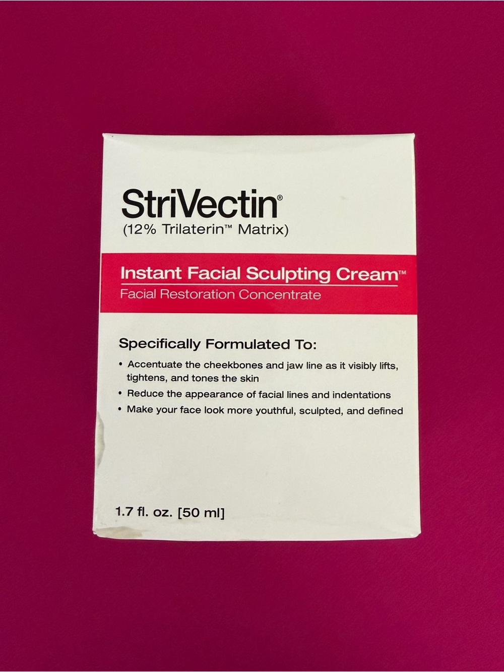 StriVectin 12% Trilaterin Matrix Instant Facial Restoration Concentrate Cream - Picture 3 of 6